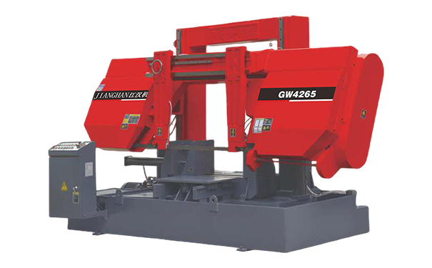 沙湖原种场GW4265双柱龙门卧式带锯床