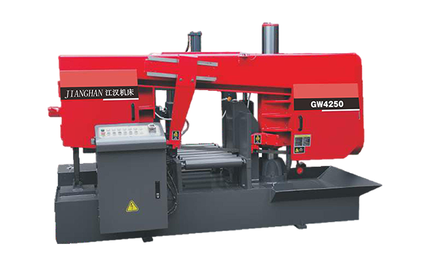 沙湖原种场GW4250带锯床型材专切