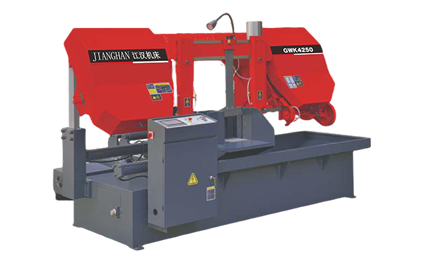 沙湖原种场GWK4250数控双柱卧式带锯床