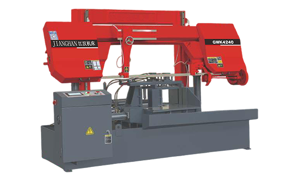 沙湖原种场GWK4240数控双柱龙门卧式带锯床